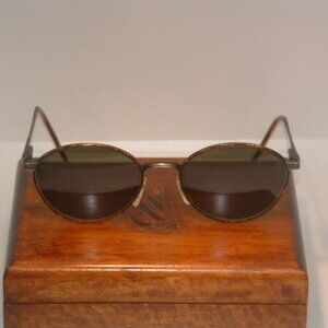 Pre-Owned Neostyle Tortoise Monel 32 Sunglasses